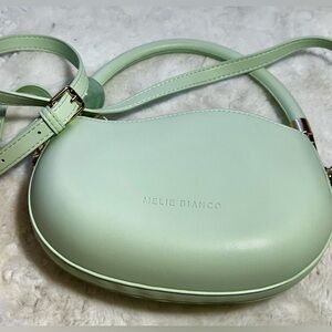 Anthropologie Melie Bianco mint green crossbody ba
